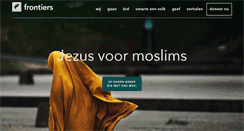 Desktop Screenshot of frontiers.nl